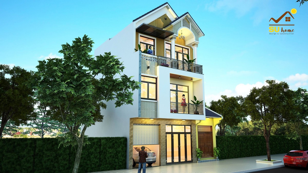 Thi công Biệt thự hiện đại tân cổ đà nẵng